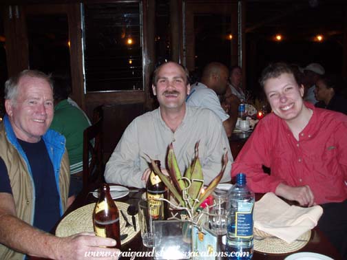 Dinner with Bill at Mara Sarova Camp Dinner with Bill at Mara Sarova Camp