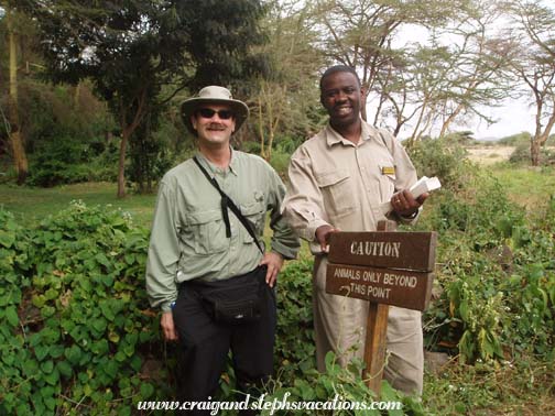 Craig and Julius. Caution: Animals only beyond this point. Craig and Julius. Caution: Animals only beyond this point.