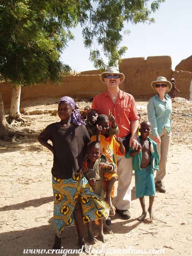 Craig, Susan, and friends, Segoukoro Craig, Susan, and friends, Segoukoro