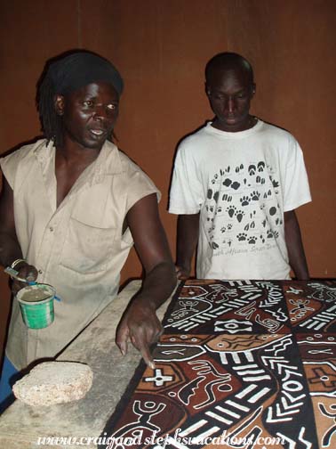 Making mudcloth Making mudcloth
