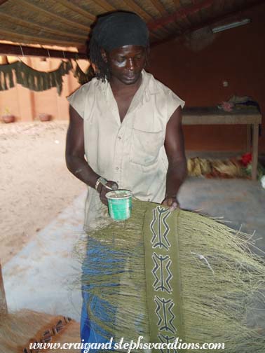 Making mudcloth Making mudcloth
