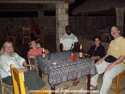 Drinks in the courtyard Drinks in the courtyard