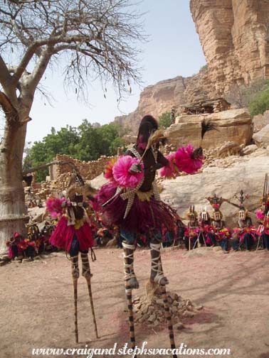 Tingetange stilt dancers Tingetange stilt dancers
