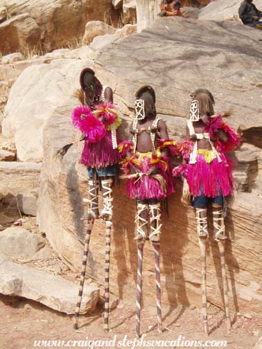 Tingetange stilt dancers Tingetange stilt dancers