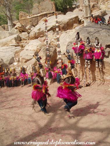 Mask dancers Mask dancers
