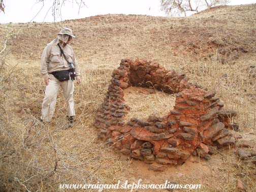 Dogon iron forge at Kema