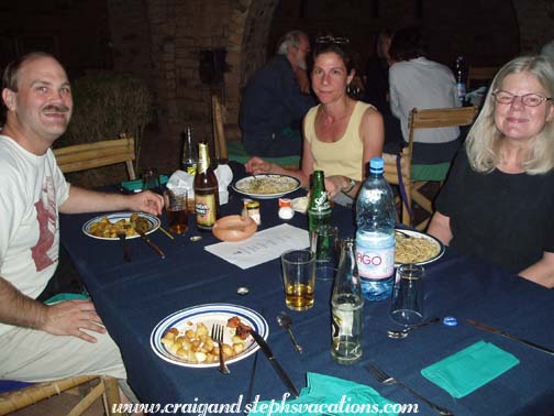 Dinner at Hotel Kambary Dinner at Hotel Kambary