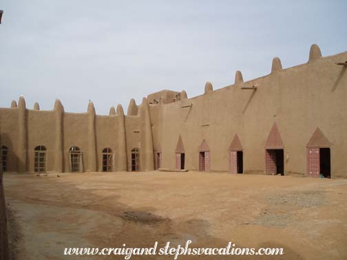 Courtyard, Great Mosque, Djenne Courtyard, Great Mosque, Djenne