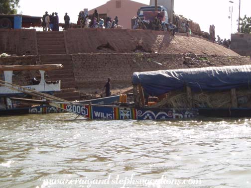 Pirogue at the port Pirogue at the port
