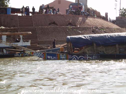 Pirogue at the port