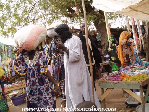 Monday market, Djenne