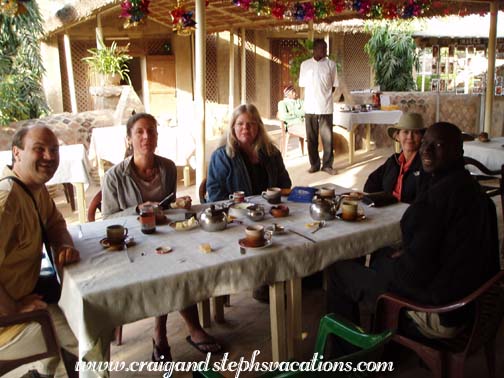 Breakfast at Hotel Campemente Breakfast at Hotel Campemente