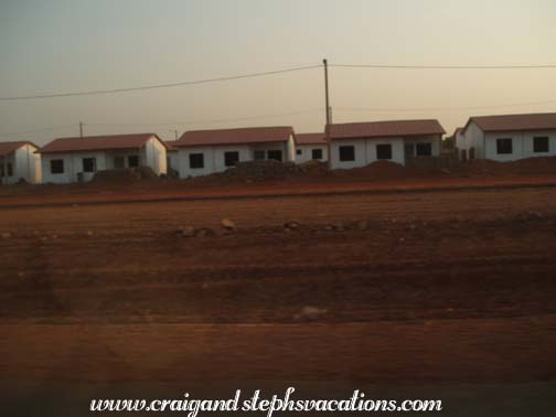 Government housing on the outskirts of Bamako Government housing on the outskirts of Bamako