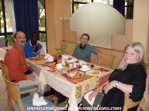 Breakfast at Azalai Grand Hotel
