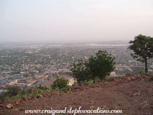 View of Bamako from Point G