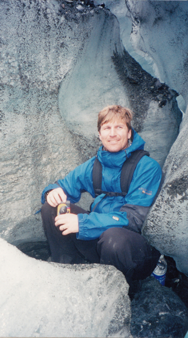Joe at Gulkana Glacier