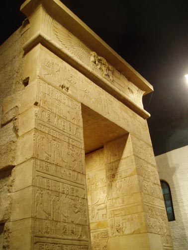 Egyptian pillars