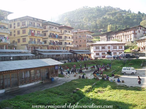 Mongar market Mongar market