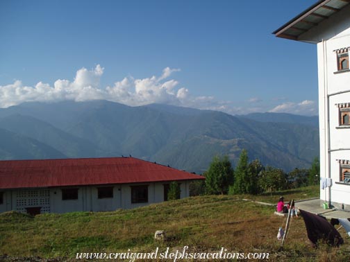 View from Kunga's dorm View from Kunga's dorm