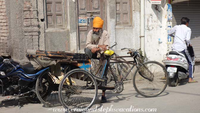Rickshaw driver, Amritsar