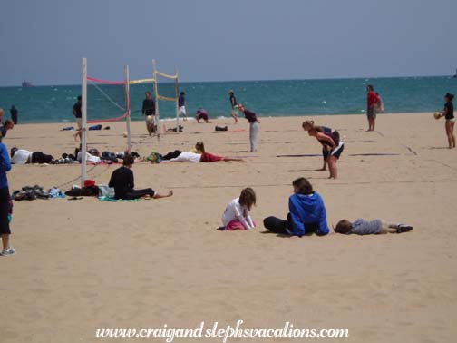 Oak Street Beach Volleyball