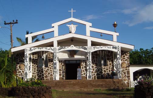 Church, Hanga Roa