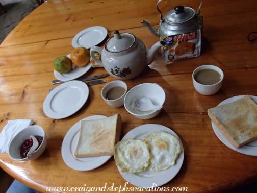 Breakfast, Zhaoxing Hotel