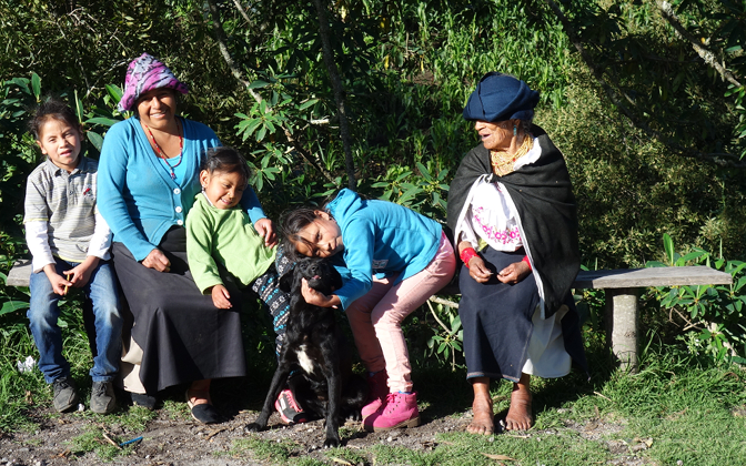 Yupanqui, Rosa, Shina, Cachupin, Sisa, and Abuelita