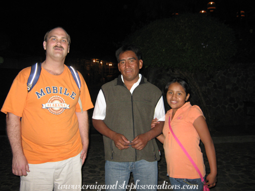 Craig, Humberto, and Paola by the lake Craig, Humberto, and Paola by the lake