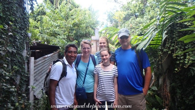 Humberto, Jenn, Julia, Meghan, and Kevin departing for their mountain bike adventure Humberto, Jenn, Julia, Meghan, and Kevin departing for their mountain bike adventure