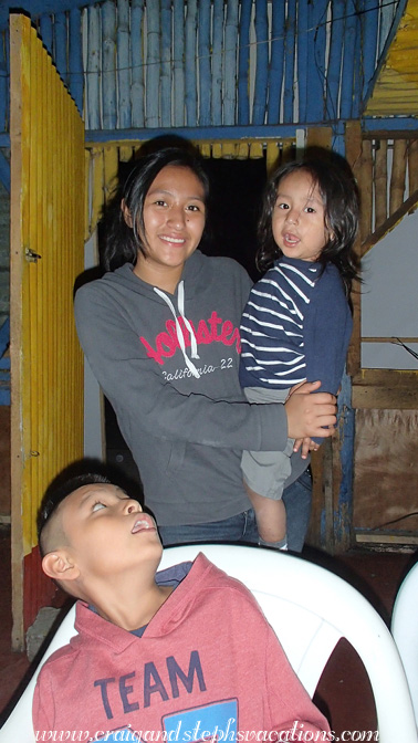 Eddy, Yoselin, and Ian at Isabela's restaurant Eddy, Yoselin, and Ian at Isabela's restaurant