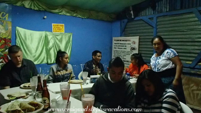 Dinner at Isabela's restaurant Dinner at Isabela's restaurant