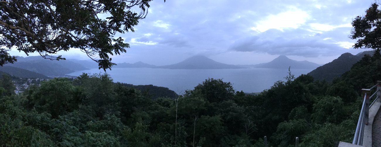 Panorama of Lago Atitlan