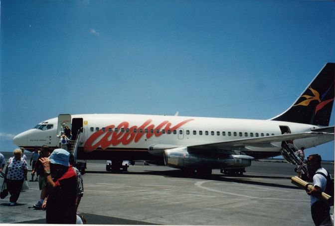 Aloha Airlines from Maui to the Big Island