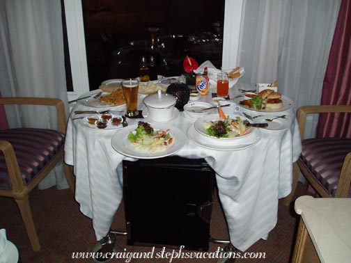 In-room dining