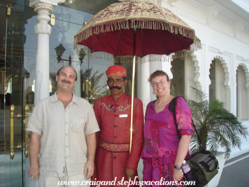 Check-out photo, Lake Palace Hotel Room 243