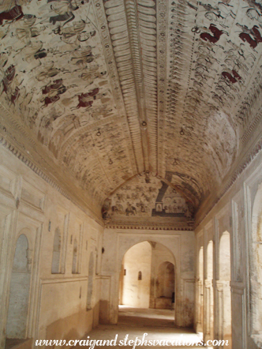 Ceiling Paintings, Laxminarayan  Temple