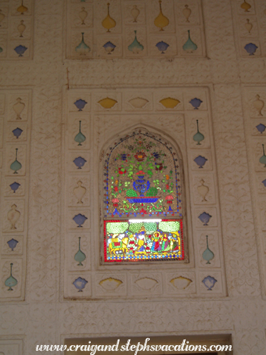 Stained glass, Amber Palace