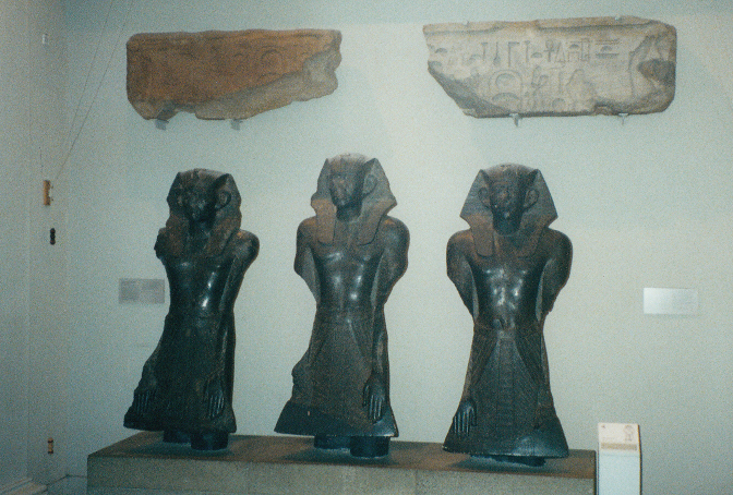 Egyptian sculptures, British Museum