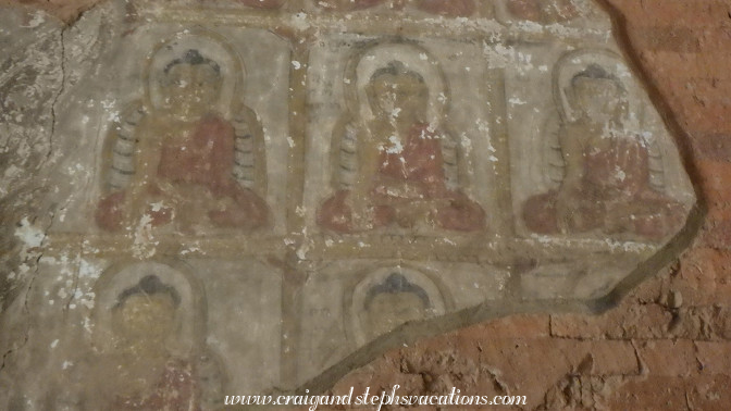 Frescoes, Htilominlo Temple Frescoes, Htilominlo Temple