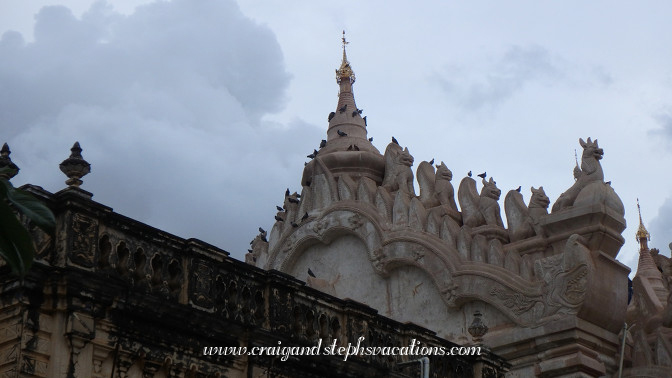 Ananda Temple's architecture is supposed to recall snowcapped Himalayan peaks Ananda Temple's architecture is supposed to recall snowcapped Himalayan peaks