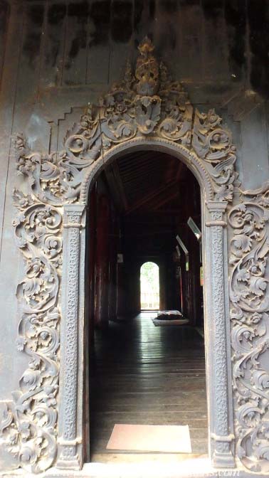 Wood carving, Kann Monastery