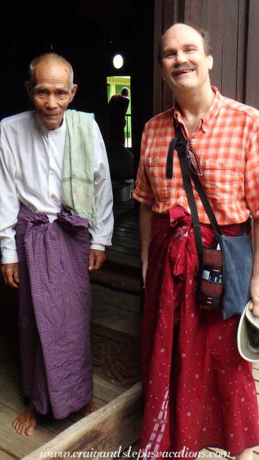 Craig and his 79 year old friend, Kann Monastery