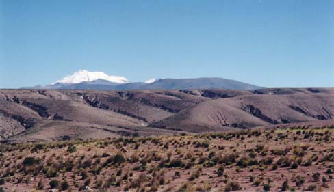 Scenery along the drive to Colca Canyon