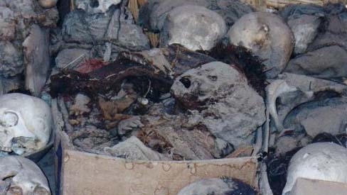 Baby mummy in Nasca