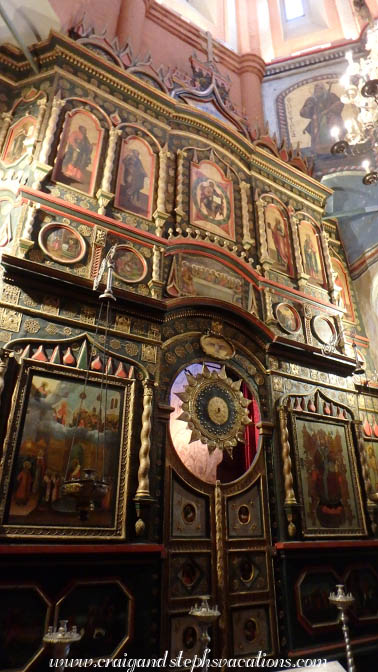 Main iconostasis, Central Chapel of the Intercession, St. Basil's Cathedral