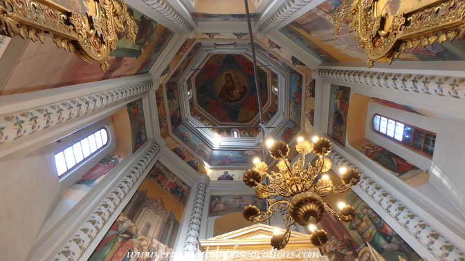 Ceiling murals, St. Basil's Cathedral