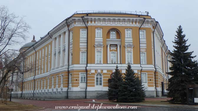 Palace of the Senate, location of President Putin's office