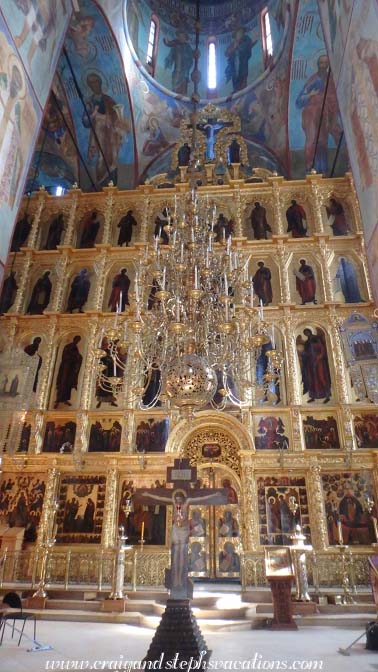 Iconostasis, Cathedral of the Assumption, Holy Trinity Lavra of St. Sergius