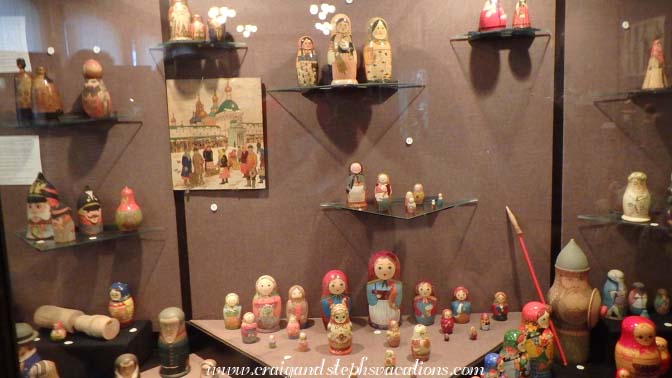 Matryoshka display, Sergiev Posad Toy Museum